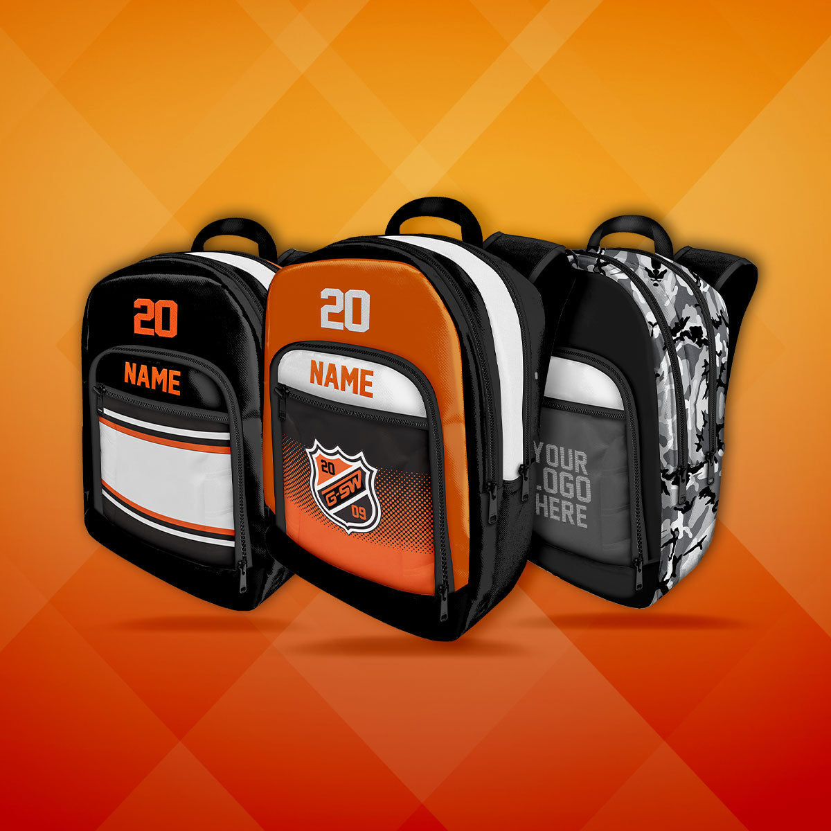 Custom Sublimated Backpack - GSW Customs