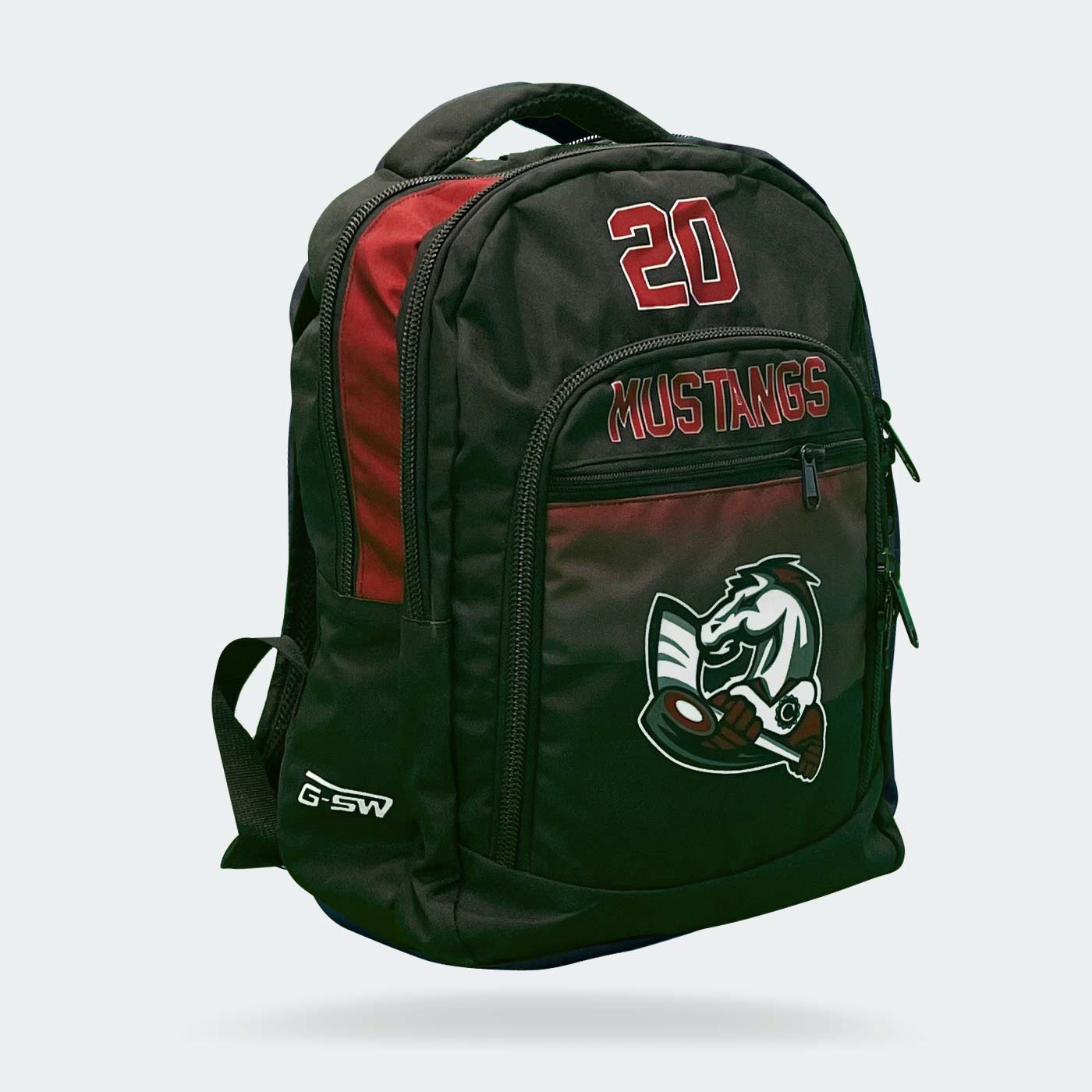Don Mills Mustangs Custom Sublimated Backpack