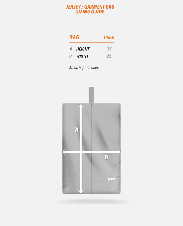 Gitch Sportswear GSW Classic Custom Jersey/Garment Bag Template Style GSW Customs